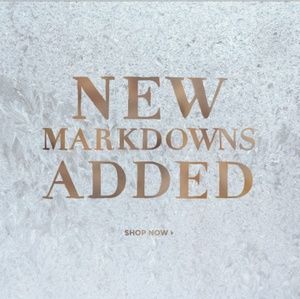 Check out my recent closet markdowns